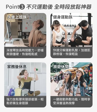 GP-M03HC GP冰火｜冷熱筋膜按摩槍6