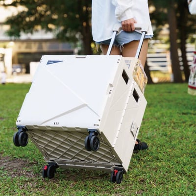 【bonson】折疊收納手推車(大款55L) BO-A192