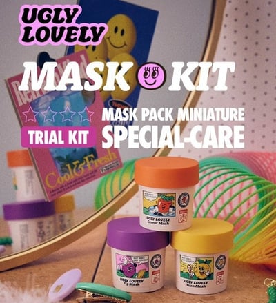 加購｜韓國純素保養 UGLY LOVELY 沖洗式面膜100ml