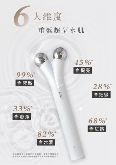 Volta繃繃棒 6D超微電溫感緊緻美容儀 (白色/黑色)7