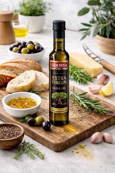 🌿 原裝進口｜土耳其 SIDORYA 生飲級 特級初榨橄欖油 500ml ｜ 3瓶免運組6