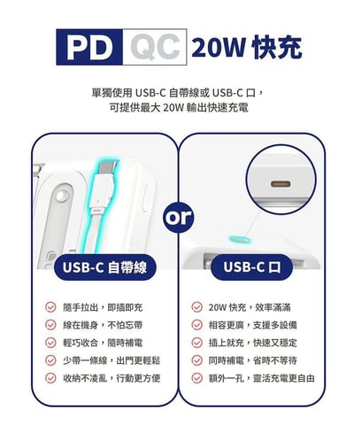 【LaPO】Qi2 15W磁吸無線充行動電源 LPB-Qi209