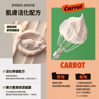 在台現貨｜韓國純素保養 UGLY LOVELY 沖洗式面膜100ml14