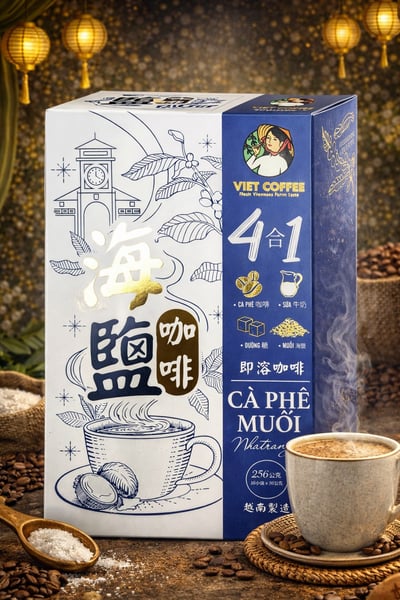 【羅布斯塔】 越南風味即溶咖啡｜8口味16包試飲免運組20