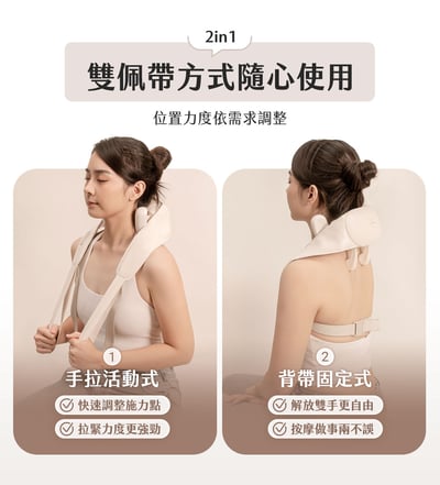 【3ZeBra】好肩力 Pro｜斜方肌肩頸按摩器12