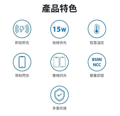 【PHILIPS飛利浦】 黑金剛磁吸三合一口袋行動電源 DLP2556Q   ( 標示Wh瓦時+BSMI+NCC認證)2