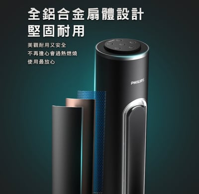 Philips 飛利浦 DC冷暖兩用無扇葉風扇 AHR5164FD16