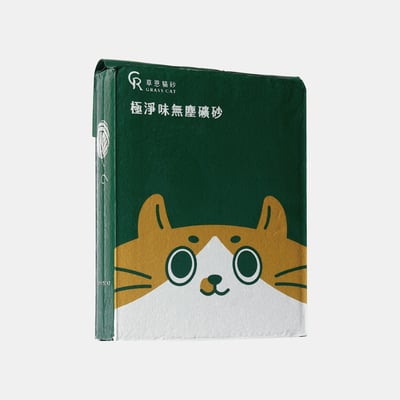 【草恩貓砂】極淨味無塵礦砂1