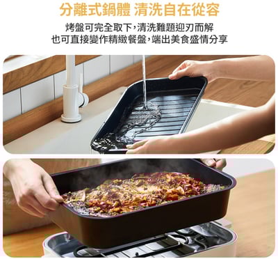 【DIKE】HKE122 全能美食電烤盤10