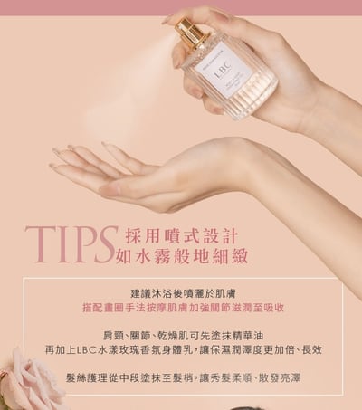 【Lambency】 水漾玫瑰香氛身體養護晶潤3件組10