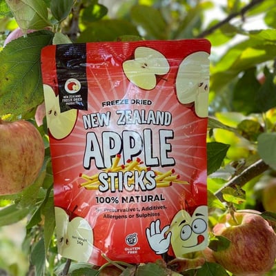 【脆一下】紐西蘭蘋果脆條 (最多加購5包)