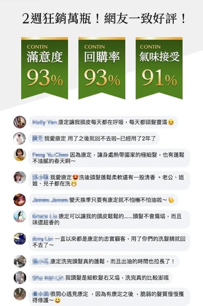 【CONTIN 康定】酵素植萃洗髮乳 300ml*6入組11