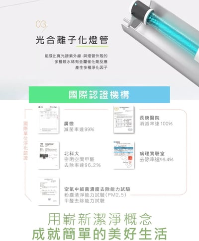 ECOHEAL 光合電子樹防疫級家用清淨機9