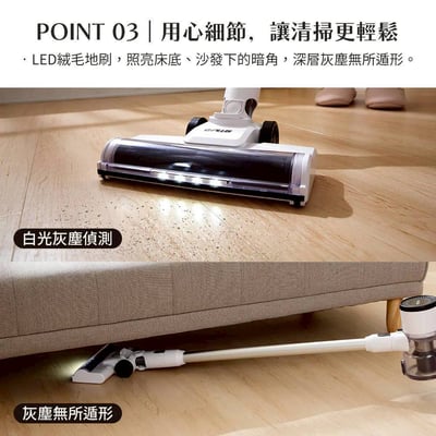 美安每日一物【GP-S10 GP雙淨力 】直立式手持無線吸塵器6