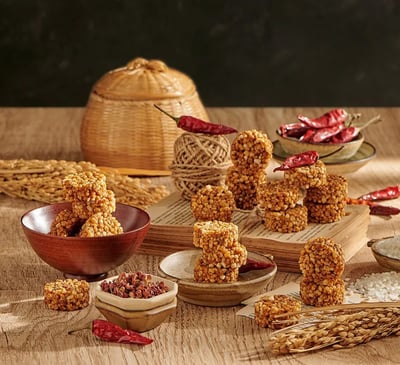 胖肉鋪｜超值個人獨享組合 (一口小米燒 /  芝麻杏仁肉紙 / 雙層肉鬆雪Q餅 / 肉鬆牛軋餅 )19