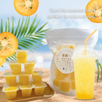 屏東長治100%檸檬/金桔冰角 2口味任選4