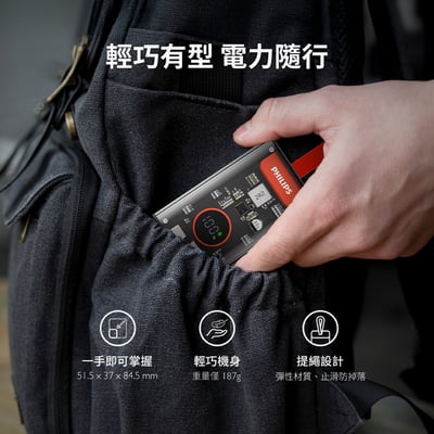 開團優惠【PHILIPS飛利浦】行動電源透明款 DLP5715CM (內附3C認證標示貼)13