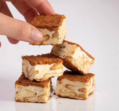 胖肉鋪｜超值個人獨享組合 (一口小米燒 /  芝麻杏仁肉紙 / 雙層肉鬆雪Q餅 / 肉鬆牛軋餅 )10