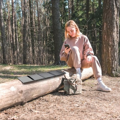 PHILIPS 20W太陽能充電板 DLP8841C8