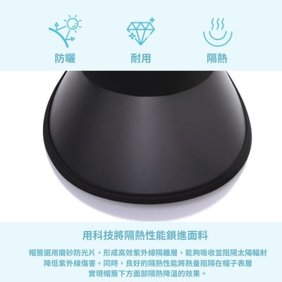 韓國ZAUO 空頂防曬帽經典款7