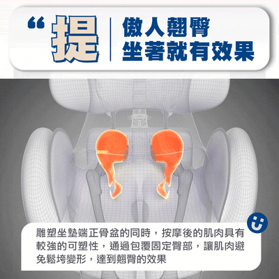 【CurvEase】翹臀按摩坐墊4