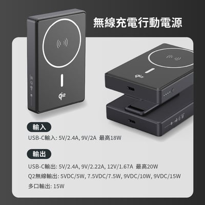 新品上架【Philips 飛利浦 】DLP2719Q  QI2.0 10000mAh 立架式磁吸無線快充行動電源7