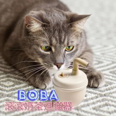 BOBA 滾滾奶茶逗貓器13