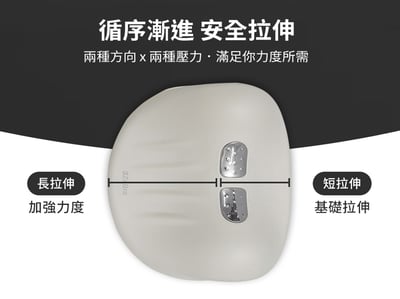 【3ZeBra】頸椎熱敷牽引枕｜震動款3