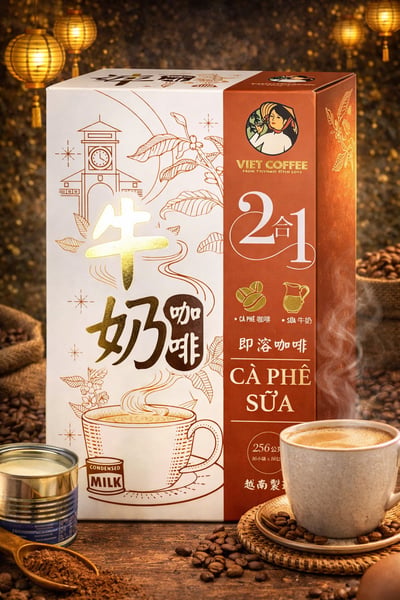 【羅布斯塔】 越南風味即溶咖啡｜8口味16包試飲免運組18