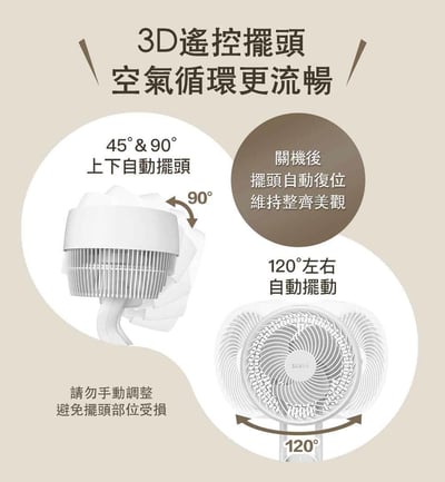 【SAMPO 聲寶】10吋聲控立燈DC循環扇 SK-LH10VSDR8