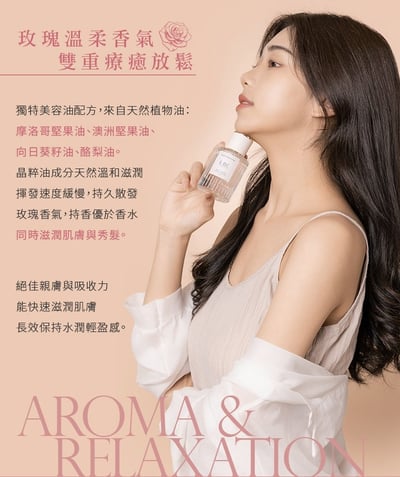 【Lambency】 水漾玫瑰香氛身體養護晶潤3件組8