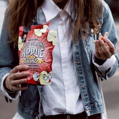 【脆一下】紐西蘭蘋果脆條 (最多加購5包)