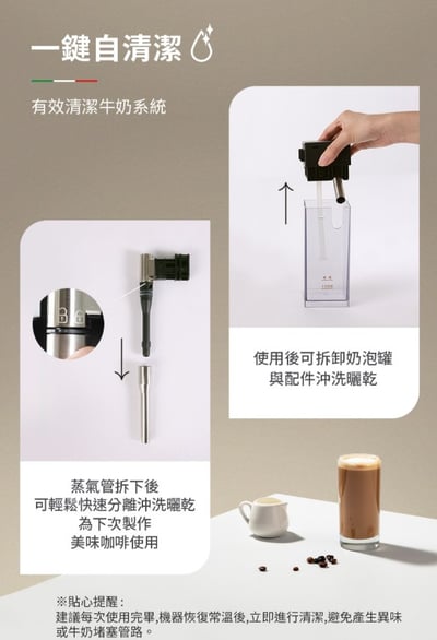 BALZANO 義式半自動4合1膠囊咖啡機 BZ-CCM38013