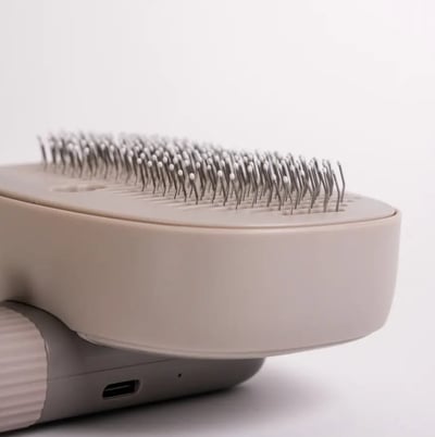 【ROOMMI】KIMOCHI 寵物負離子除毛梳 RMPT02 (寵物梳+按摩器+紫光燈+逗貓器)5