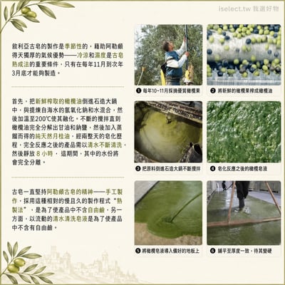 敘利亞匠人純手工製作【Arei 阿勒頗手工古皂】 2顆任選免運 (100%純橄欖油／5%月桂油＋95%橄欖油)9