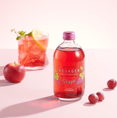 【AQUAGEN】海洋深層氣泡水｜精品果香系列 (6大人氣口味任你選，一箱免運費)7