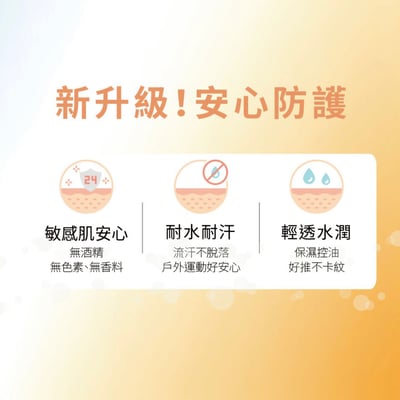 PSK 純物理全能防曬家族3入免運組6
