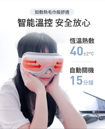 【3ZeBra】5C熱敷按摩眼罩｜至尊款9
