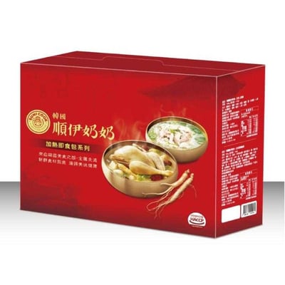 【順伊奶奶】韓國元氣雞湯禮盒*3盒(箱購)2