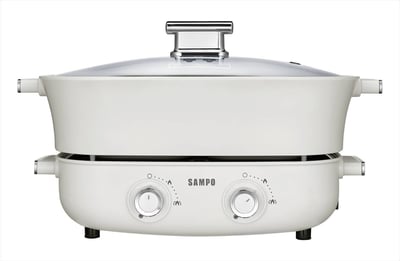 SAMPO聲寶 6.2L大容量雙調溫鴛鴦鍋 TQ-LA65W2