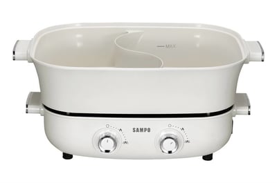 SAMPO聲寶 6.2L大容量雙調溫鴛鴦鍋 TQ-LA65W3