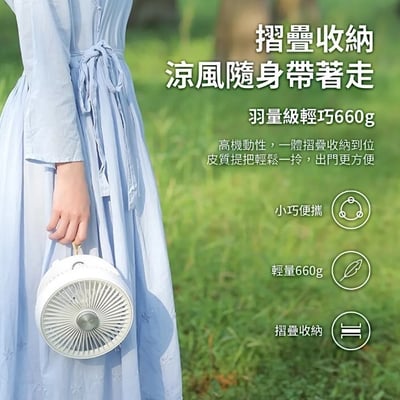 【Philips 飛利浦】迷你行動循環摺疊風扇 ACR2124DX2