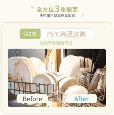 DIKE HKE700 全自動臭氧烘乾洗碗機8