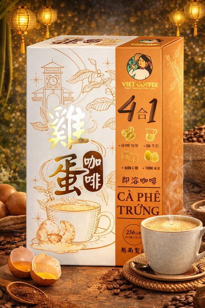 【羅布斯塔】 越南風味即溶咖啡｜8口味16包試飲免運組16