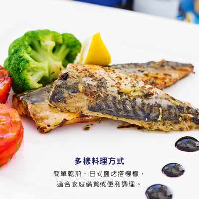 挪威低鹽鯖魚片10片免運組4
