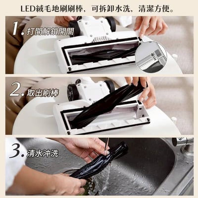 美安每日一物【GP-S10 GP雙淨力 】直立式手持無線吸塵器8