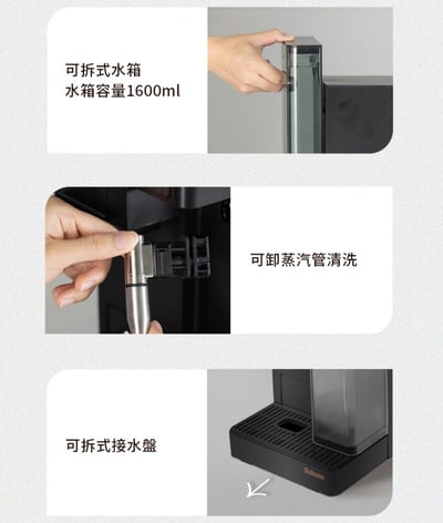 BALZANO 義式半自動4合1膠囊咖啡機 BZ-CCM38015