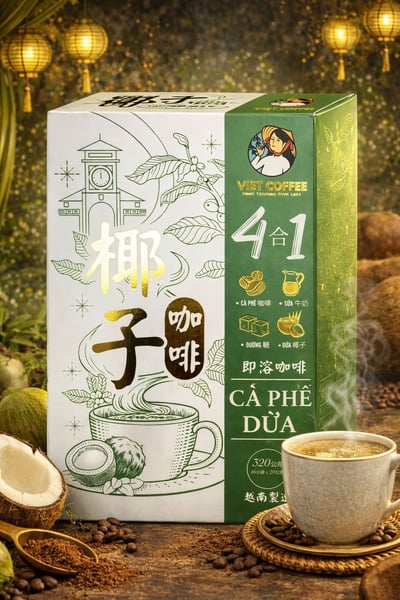 【羅布斯塔】 越南風味即溶咖啡｜8口味16包試飲免運組19