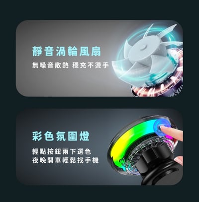 PHILIPS Qi2車載磁吸無線充支架 DLK2302QB9