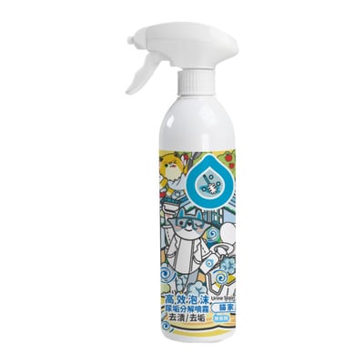 高效泡沫尿垢分解噴霧 500ml1